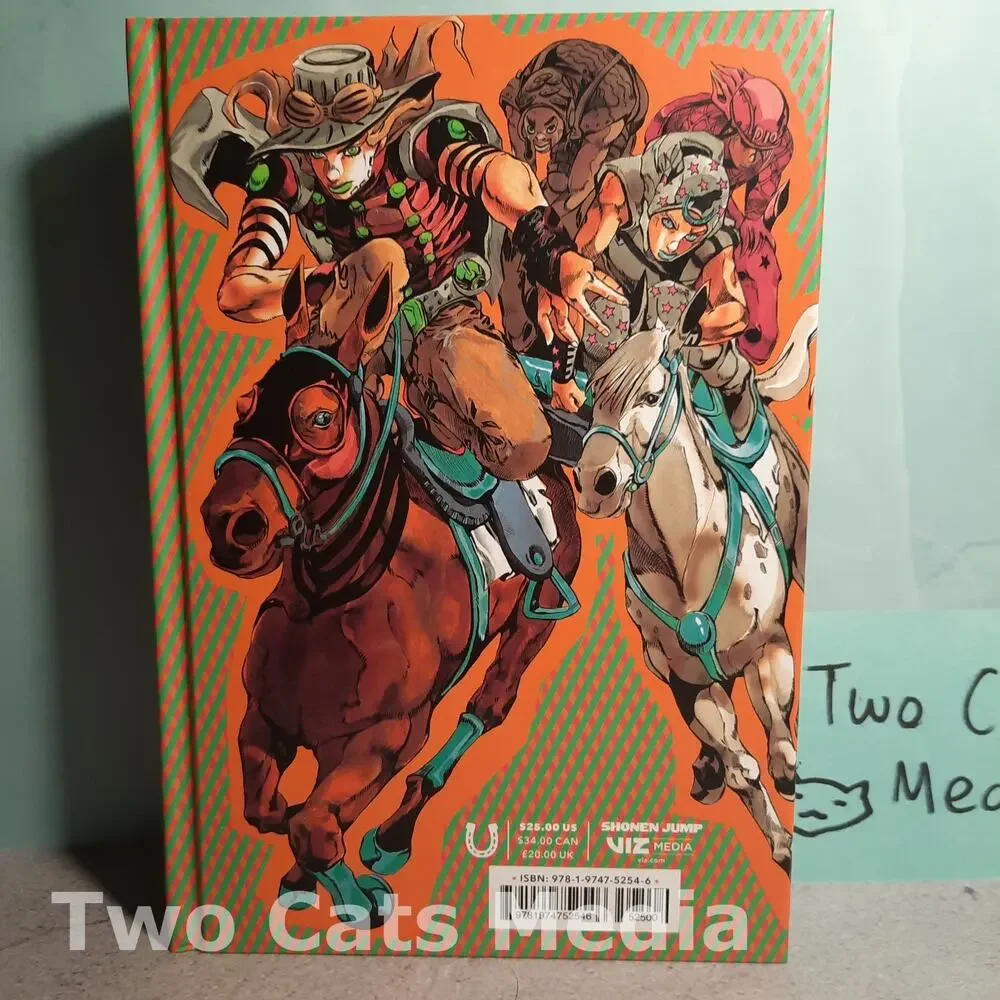 📚Jojo's Bizzare Adventure Part 7 Steel Ball Run Vol. 1-6 English Manga